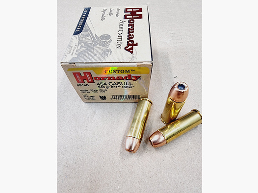 .454 Casull 300grs Hornady FSP 100 Stk. #9148