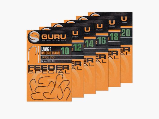 GURU FEEDER SPECIAL HOOK BARBED