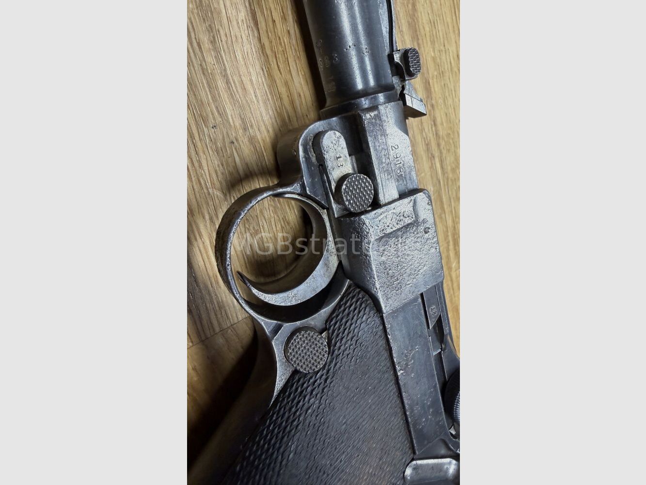 DWM Pistol 08 1916 - semi-automatic pistol 9mm Luger proof piece - valid proof CIP 2026 - Ari long 08 - Luger