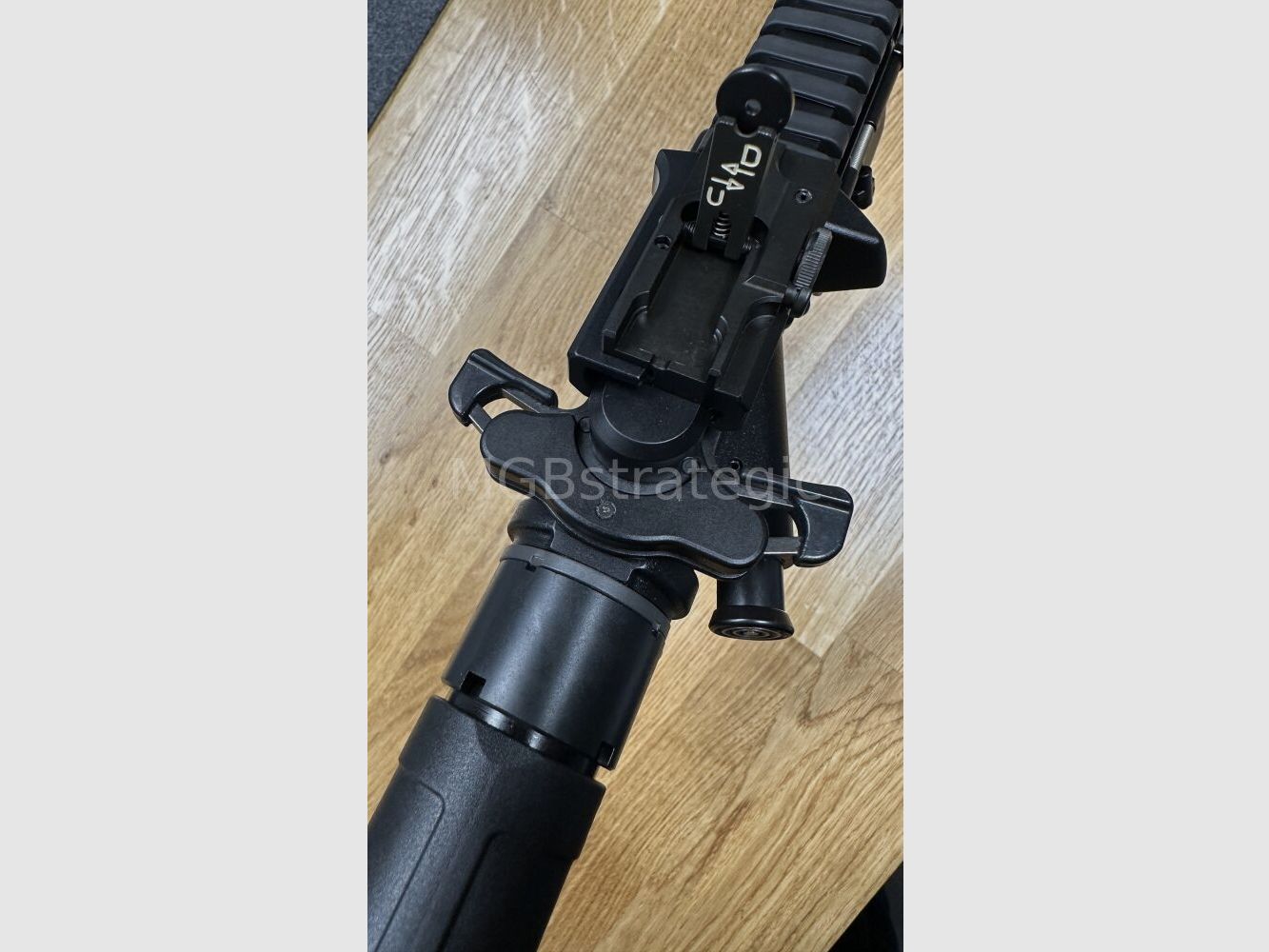 Heckler & Koch MR223 A3 Slim-Line 11" loop - semi-automatisch geweer .223Rem inclusief geluiddemper ASE UTRA Dual 556-Short-QM2 Gen2 Cerakote - civiele versie HK416 / G95K / G38 / met upgrades