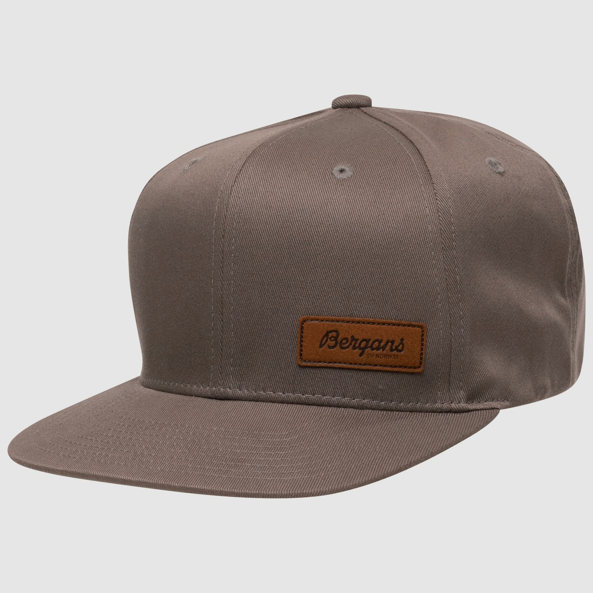 Bergans Nordmarka Snapback Cap Solid Grey One Size