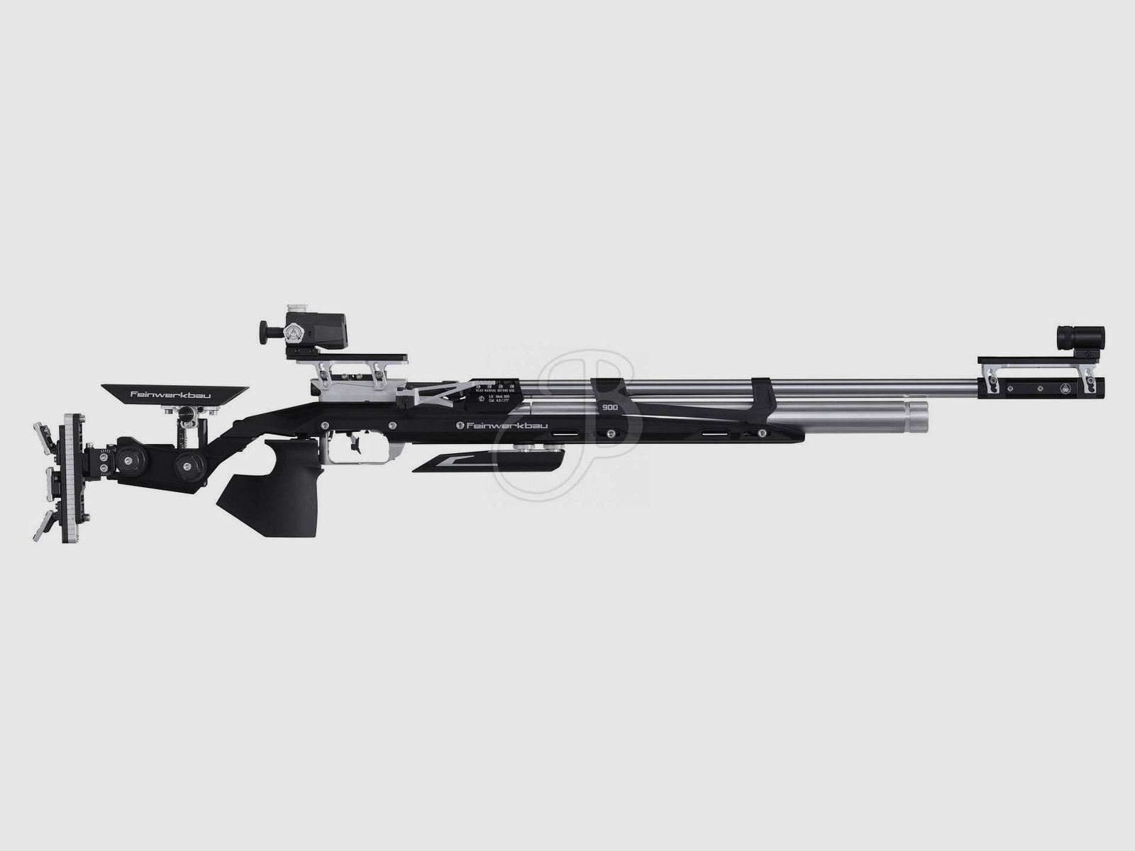 Feinwerkbau Gewehr 900 Alu Silber Kal. 4,5, Bild 1 von 2
