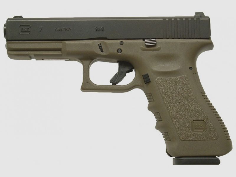 Glock 17 Gen. 3 O.D. Grün