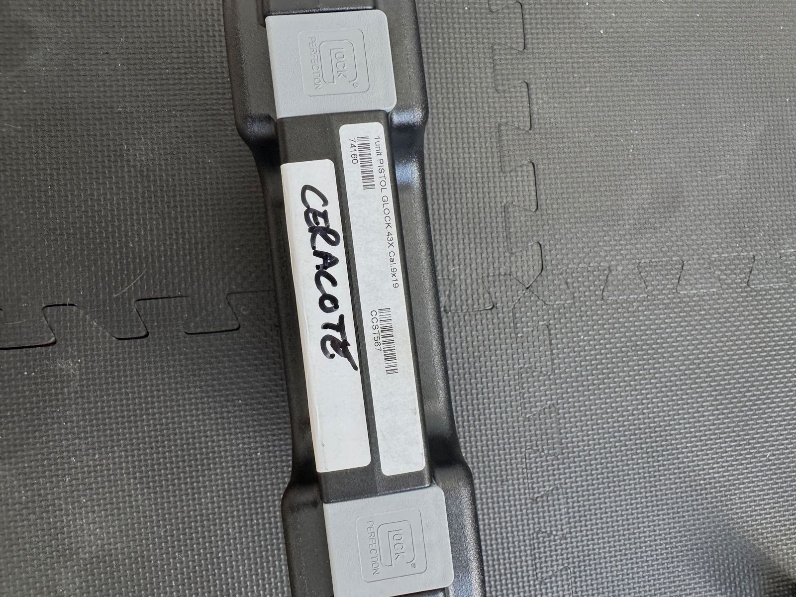 Glock 43X R/MOS/FS 9 x 19 mm incl. rail