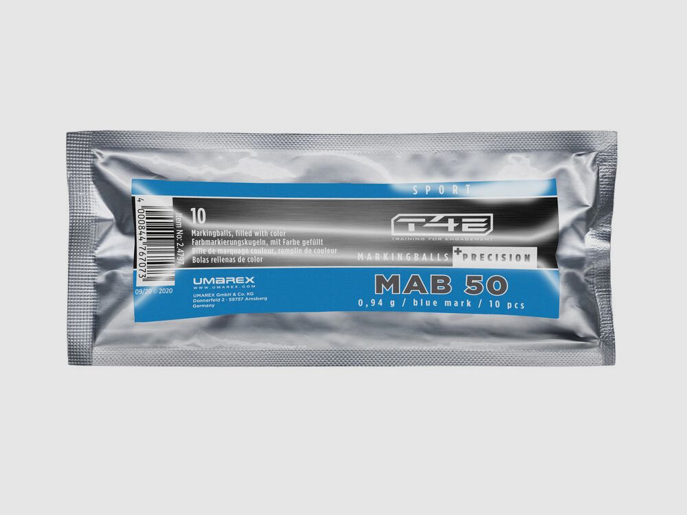T4E T4E Sport MAB 50 Prec .50 Marking Balls - Inhalt: 10