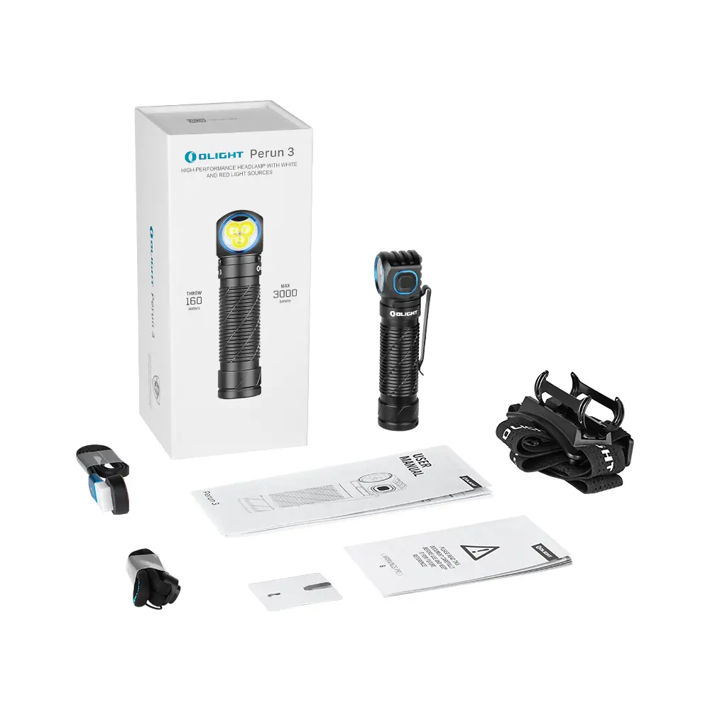 Vielseitige LED-Taschenlampe Olight Perun 3 3.000 Lumen, Bild 5 von 5