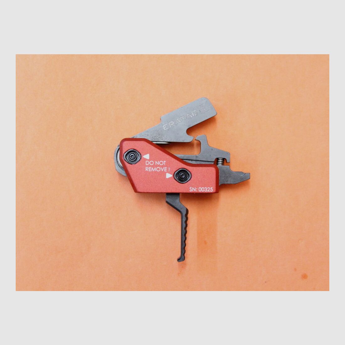 ERATAC AR-15 Umschaltbarer Sportabzug ERATAC Trigger Straight (T0560-0102) Single Stage (10/ 15 N)
