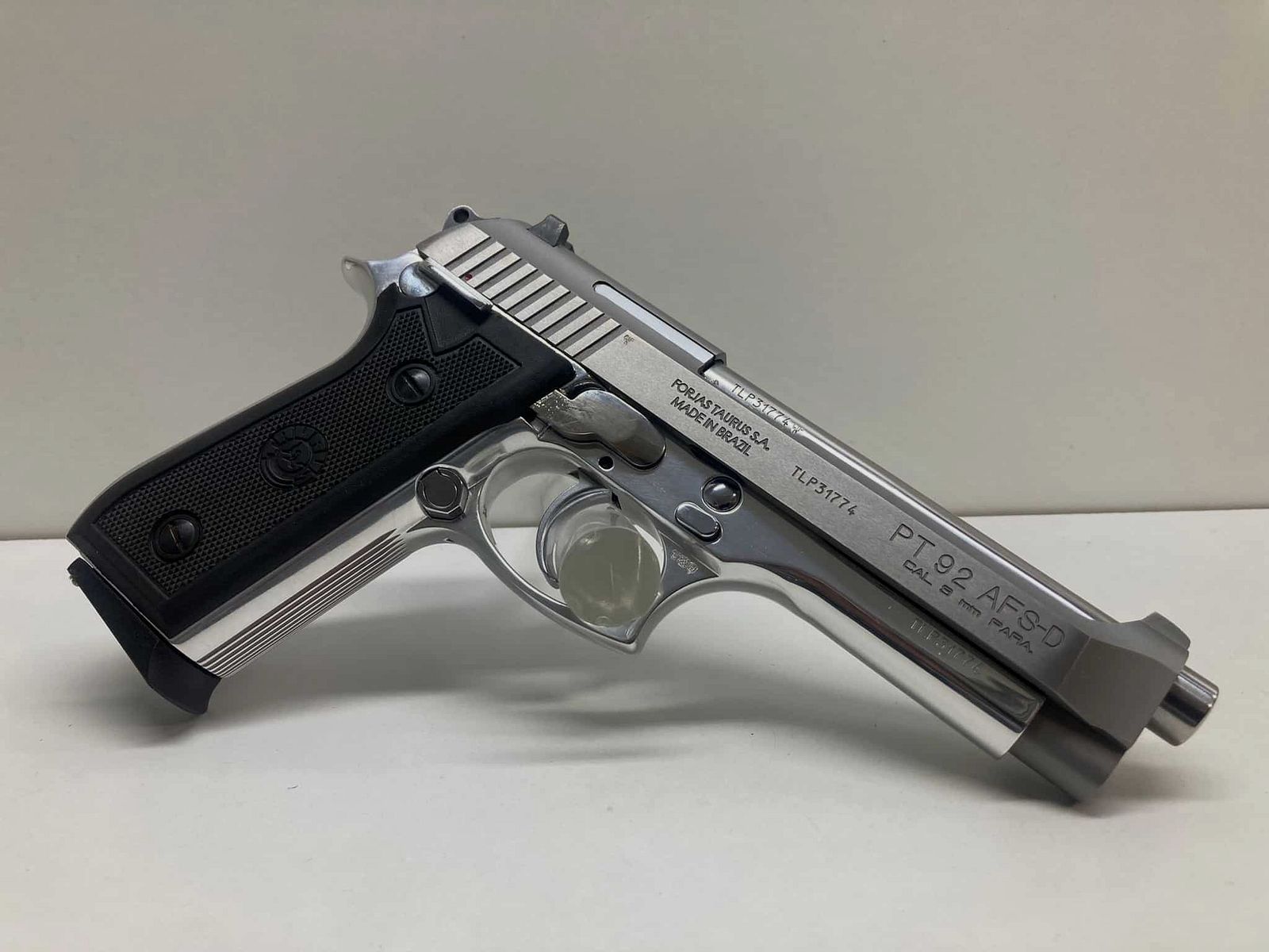 TAURUS PT 92 SS17 Stainless Steel matt