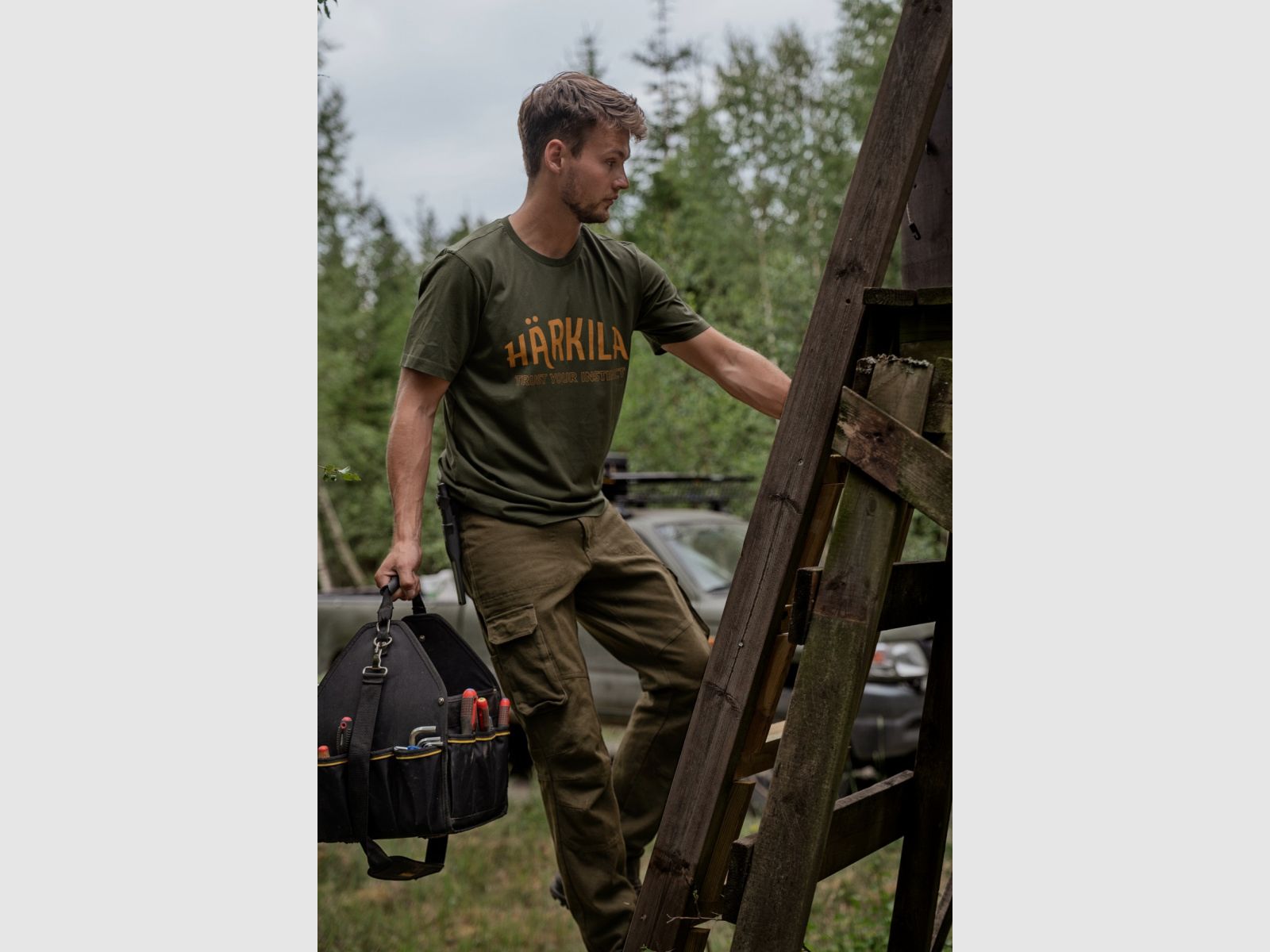 Camisa HÄRKILA Modi Rosin