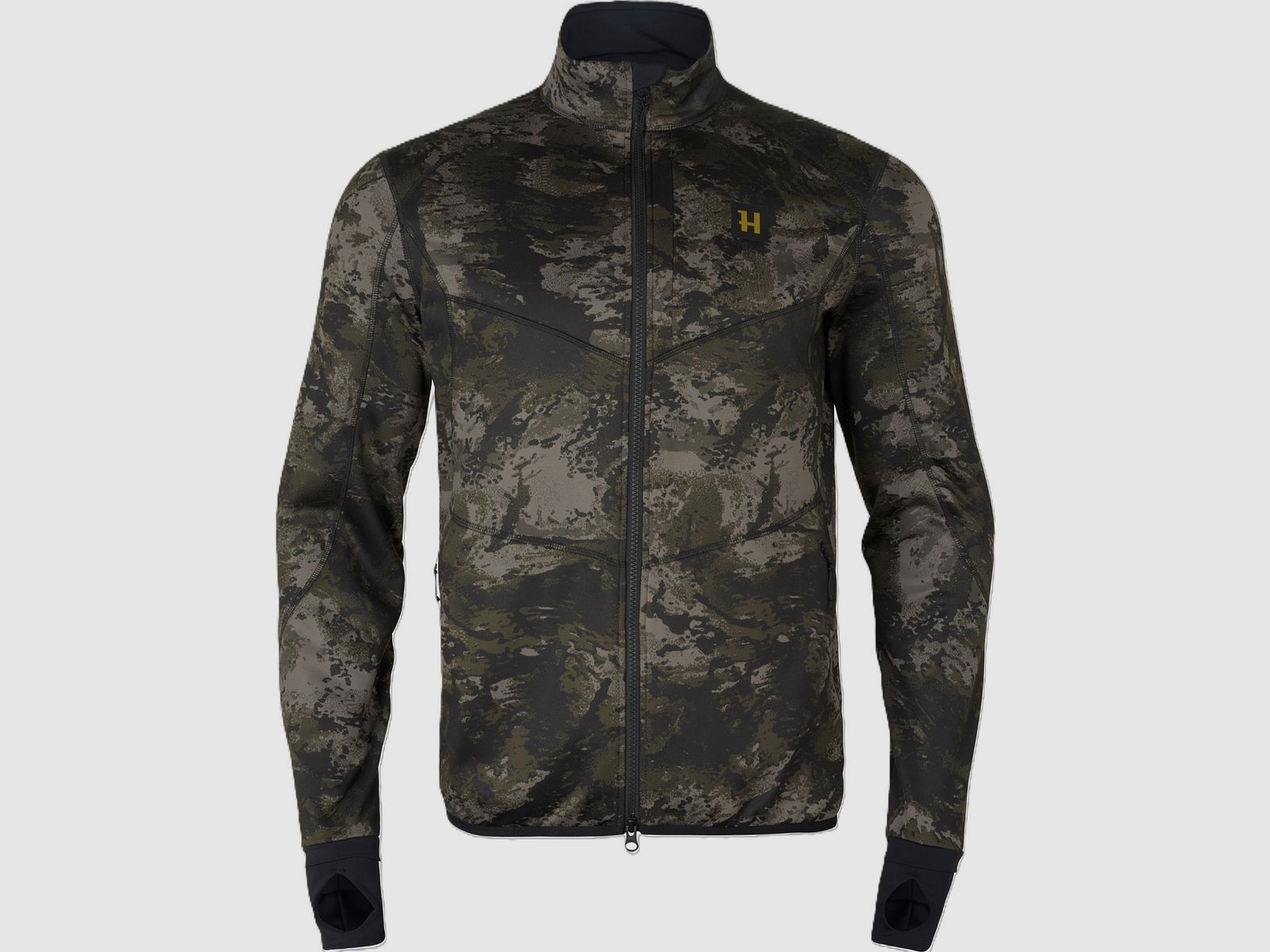 Härkila NOCTYX Camo polaire à fermeture éclair intégrale, image 1 sur 9
