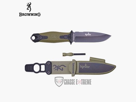 BROWNING Ignite Vaste Mes Zwart/Groen