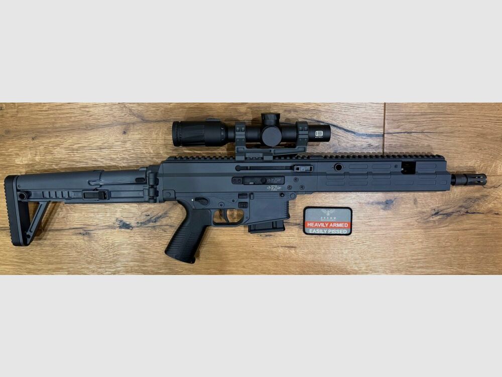 B&T AG (Brügger und Thomet) APC223 PRO, Carbine SPORT grau inkl. EOTECH Vudu 1-8x24