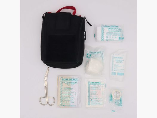 IFAK Pouch 25 pcs. Laser Cut Black