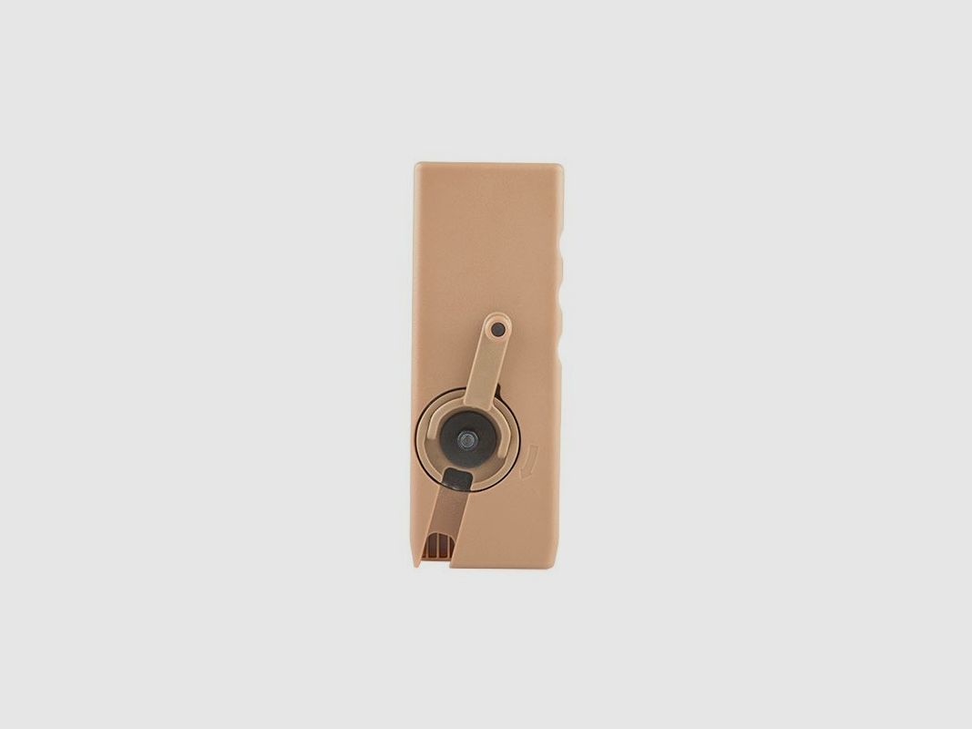 Speedloader mit Kurbel, tan