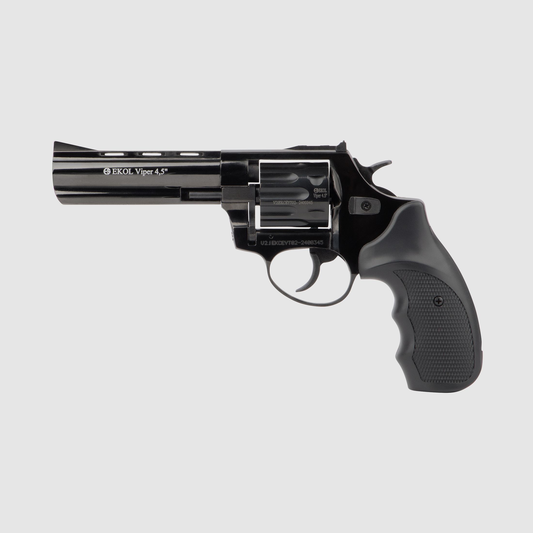 Ekol Viper 4,5'' Schwarz 9mm R. - Gas-Signal