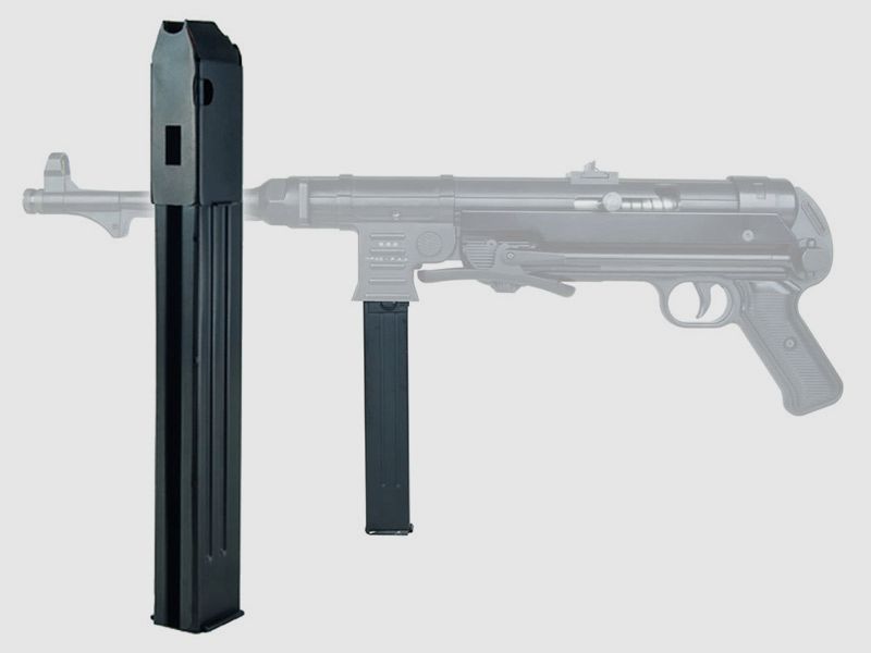 Ersatzmagazin fĂĽr Schreckschuss Maschinenpistole GSG MP40 25 Schuss