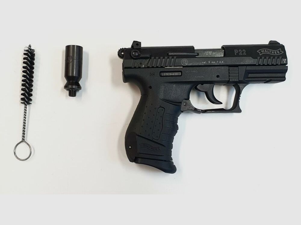 UMAREX Walther P22 Classic Schwarz Kal. 9mm P.A.K. - gebraucht, Bild 2 von 10