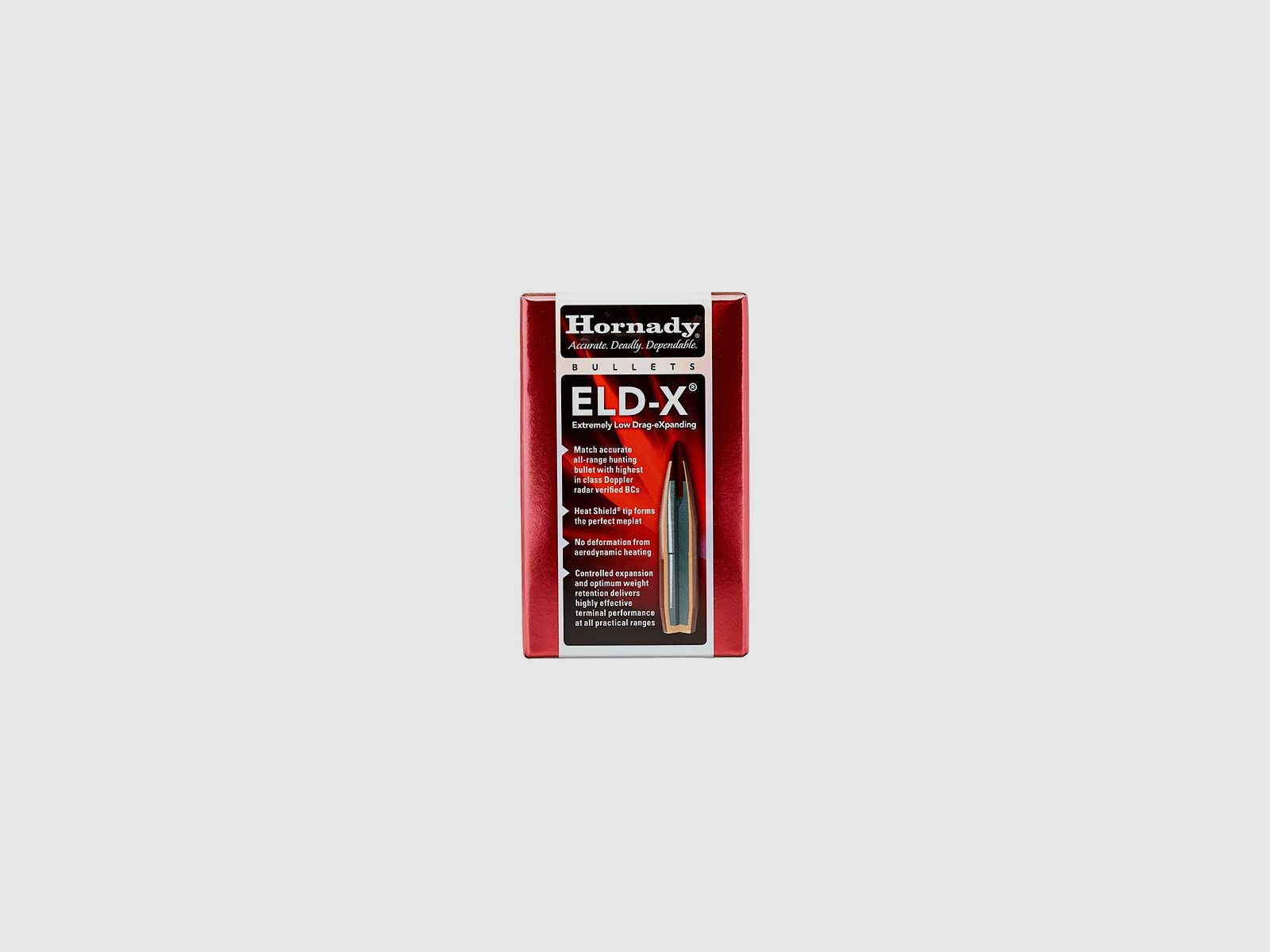 Kogels Hornady ELD-X .30 / 308 178 gr 3074 100 stuks, afbeelding 1 van 4