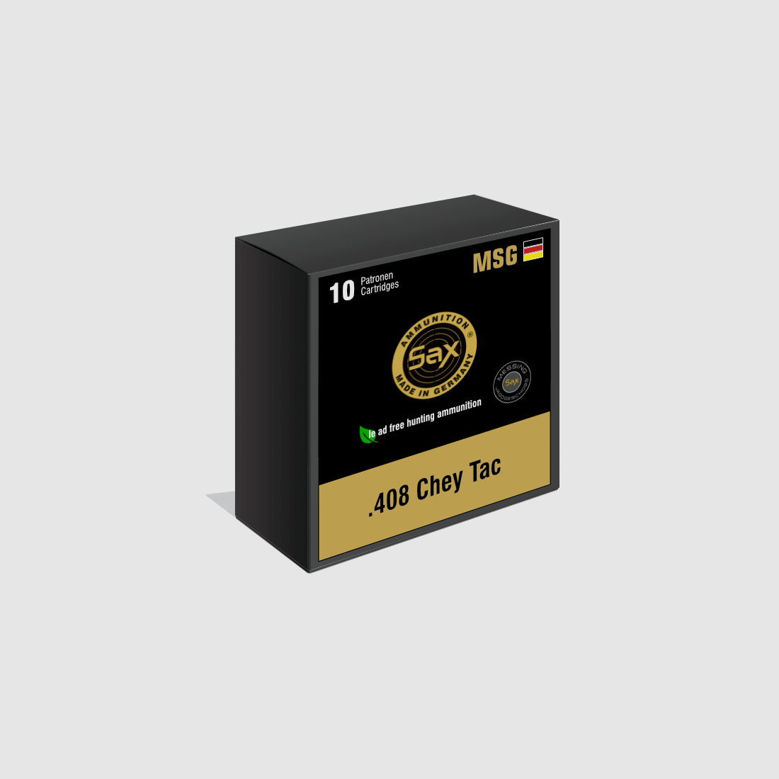 SAX .408 Chey Tac KJG-S 10 cartuchos