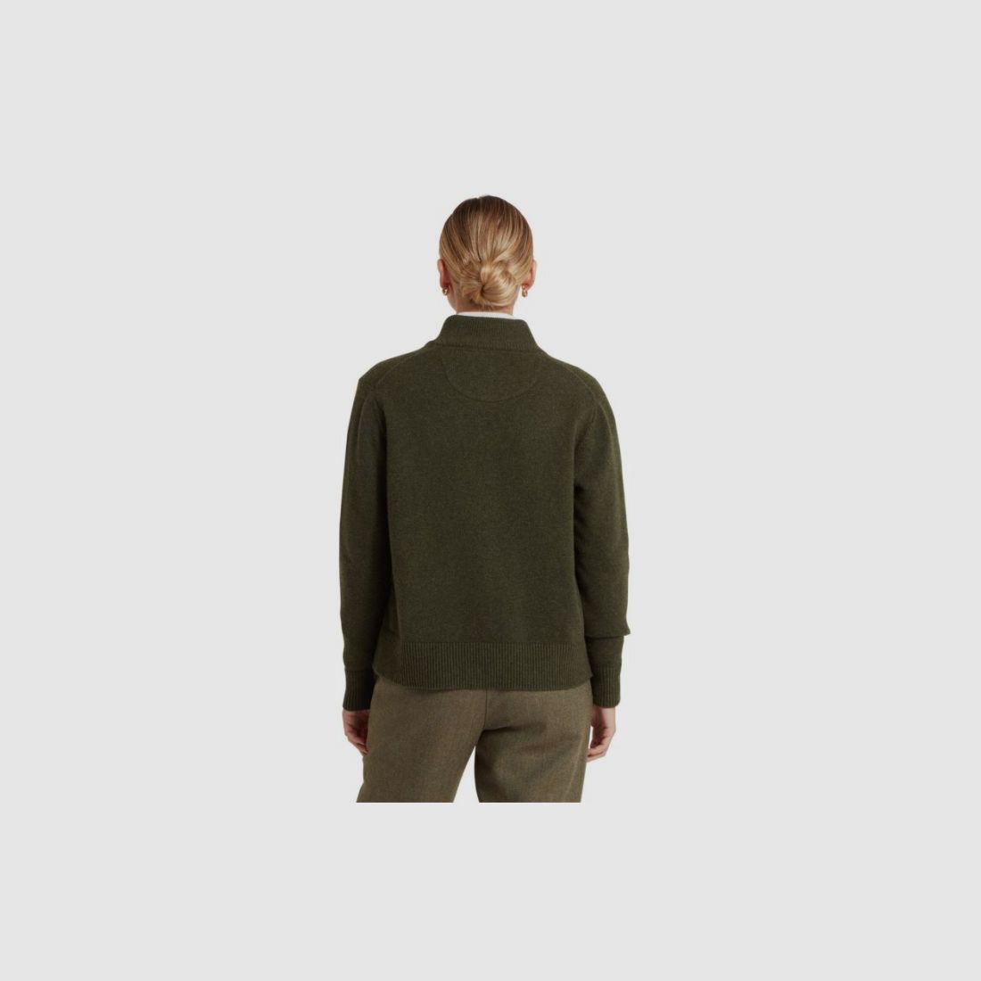Schöffel D-Sweater Thoralby Half Zip | loden, Bild 9 von 10