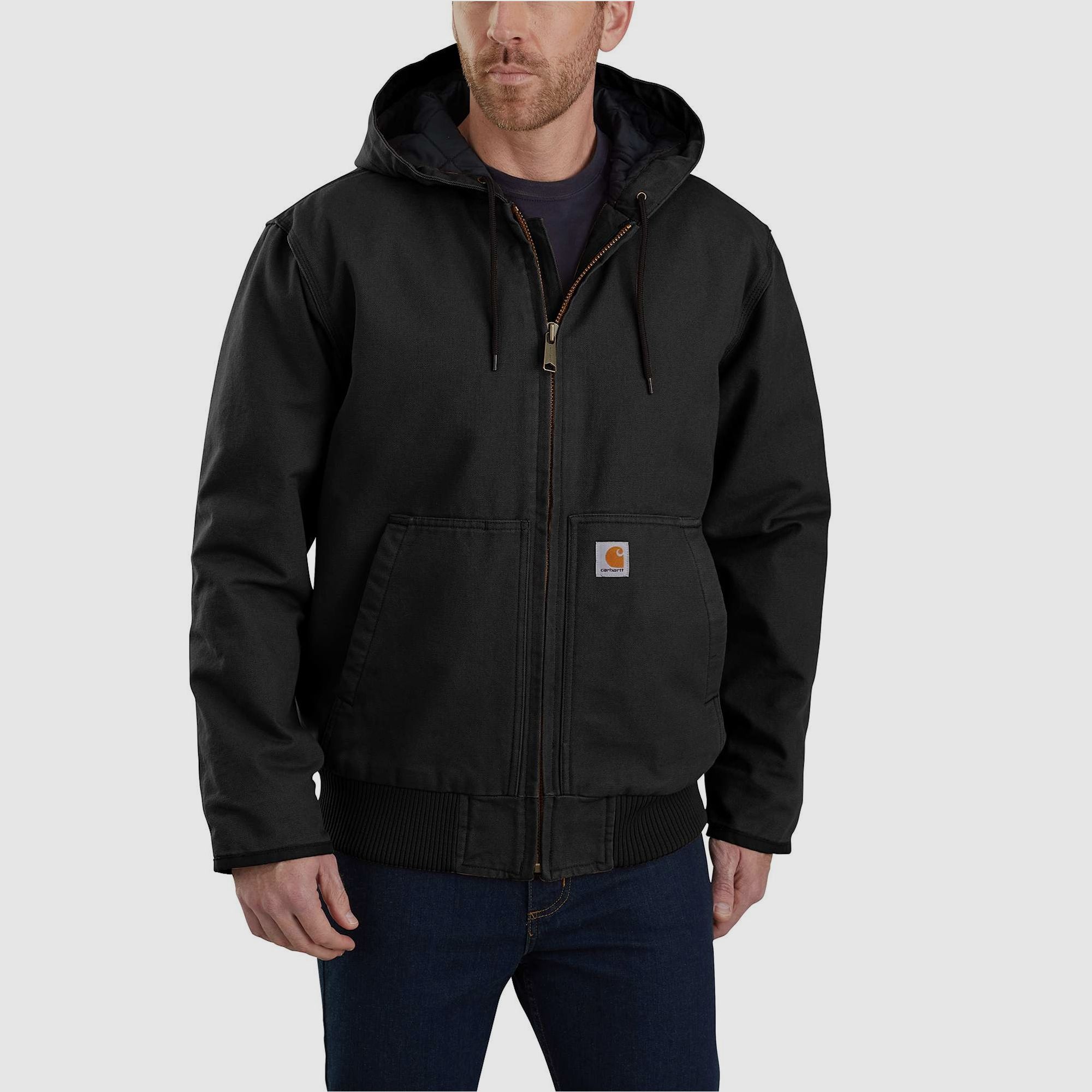 Carhartt Duck Active Jacket Men Black S
