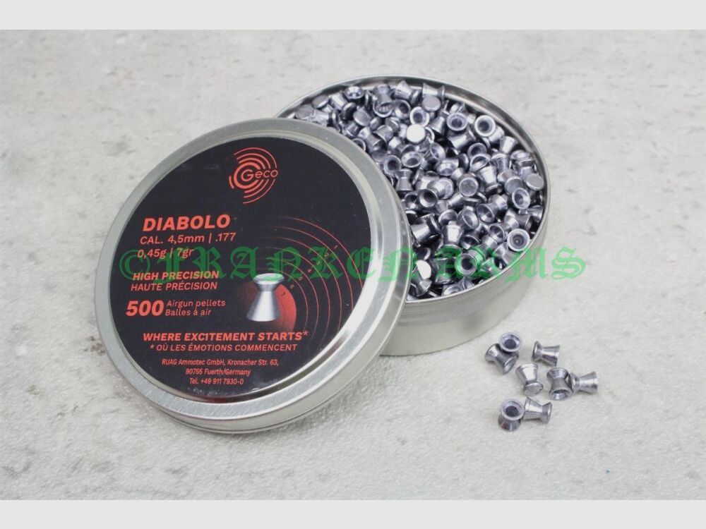 Geco Diabolo 4.5mm 500 pieces