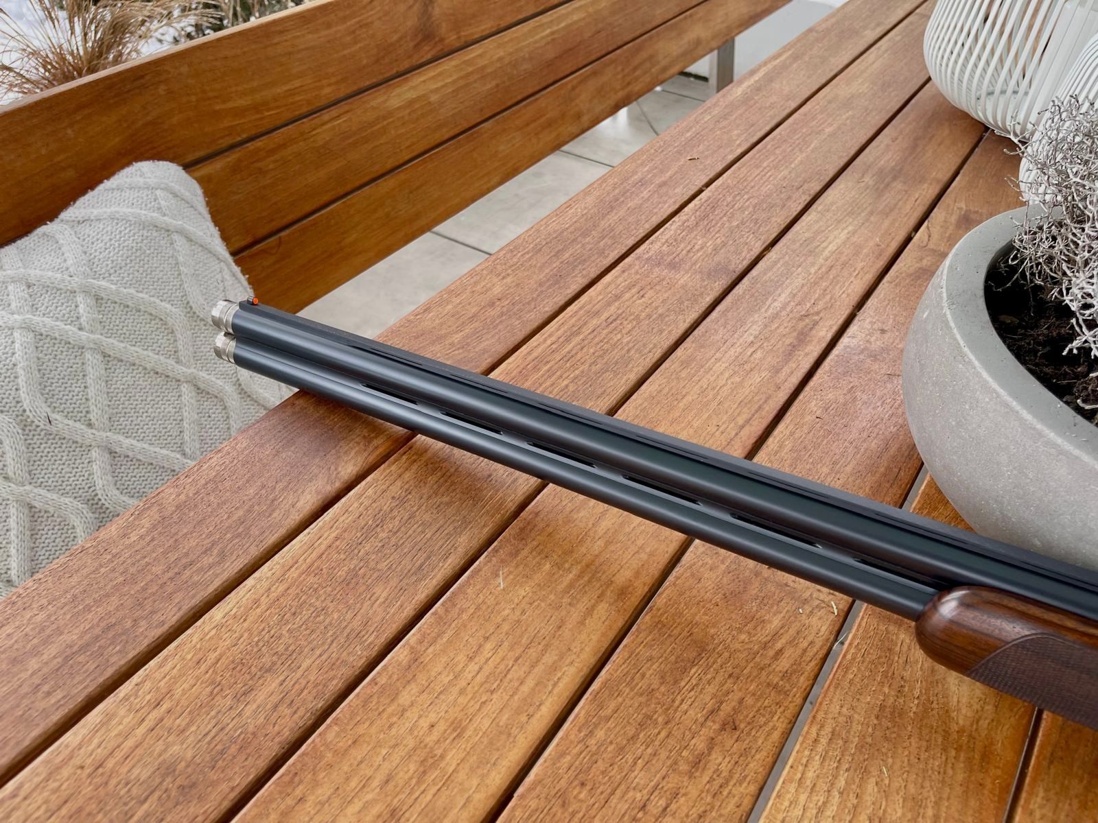 Beretta BDF 690 Competition Black Trap AS 12/70 LL:76cm Bockdoppelflinte Flinte