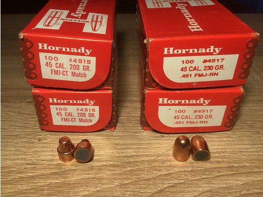 400 Hornady 45 Cal. Geschosse