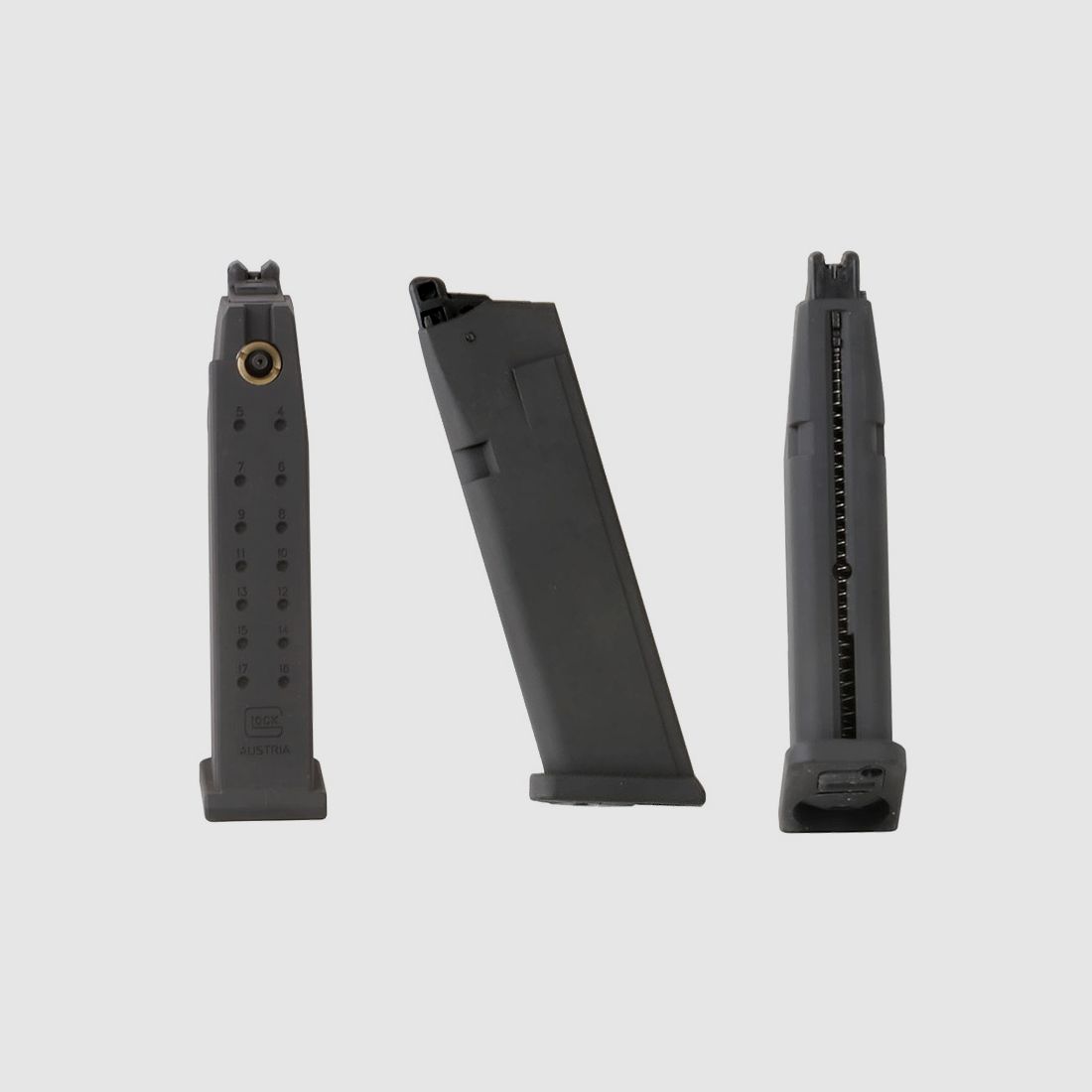 B-Ware Ersatzmagazin fĂĽr CO2 Pistole Umarex Glock 17 Gen4 Blow Back Kaliber 4,5 mm BB 18 Schuss