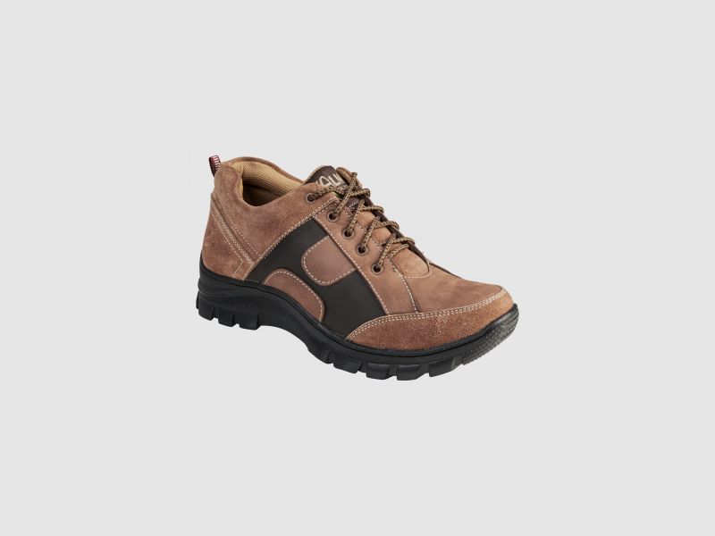 Almwalker Outdoor Leren Schoenen Jack Heren (Bruin/Zwart) | 42