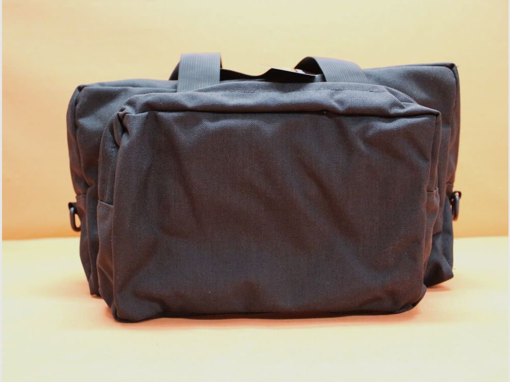 Torba Heckler & Koch H&K Range Cordura® czarna z haftowanym logo HK ok. 36x27x21 cm