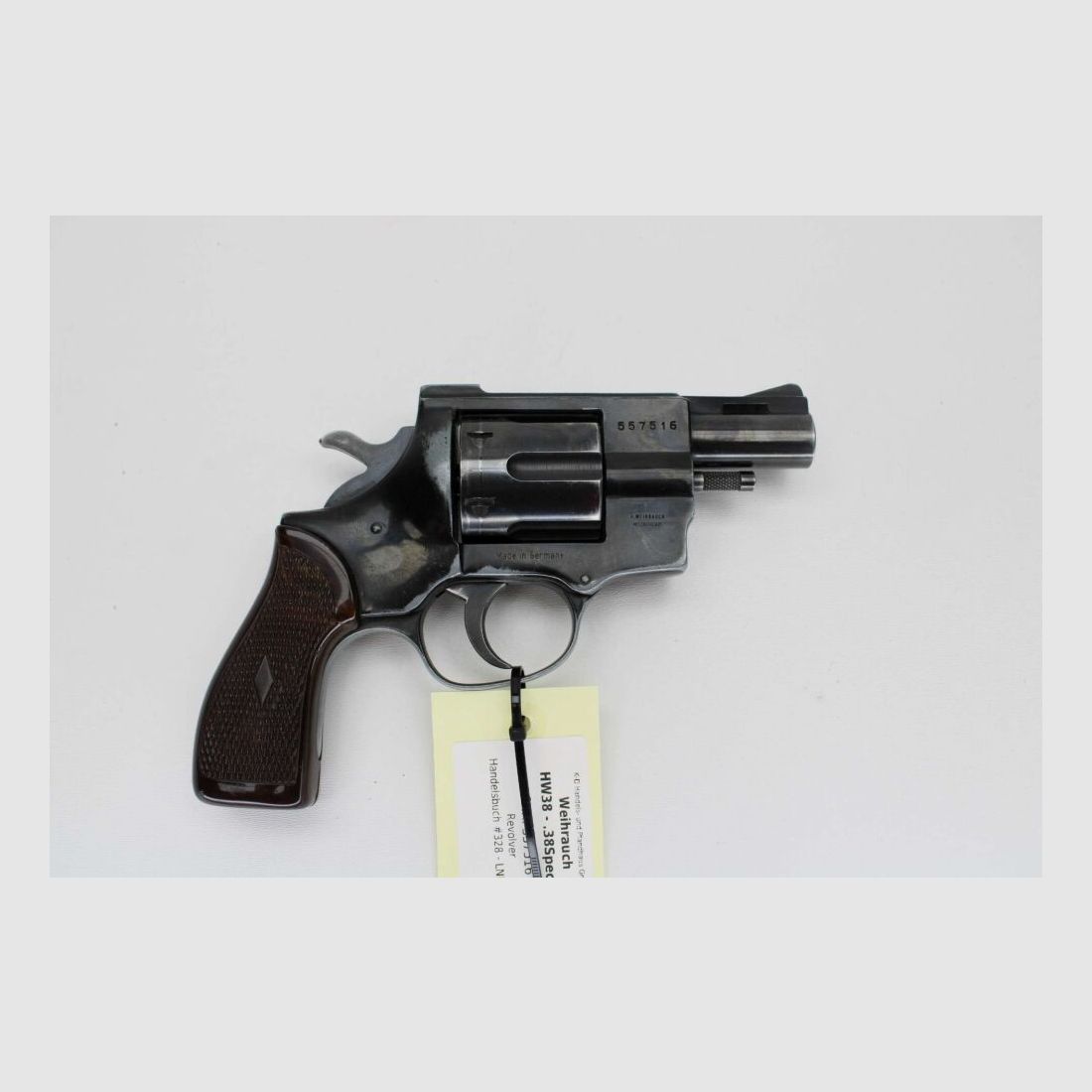 Revolver Weihrauch HW38 Kal. .38 Special mit 2,5" Lauf .38Special, Bild 2 von 2