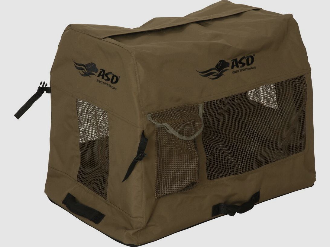 Quick-Set collapsible fabric dog crate