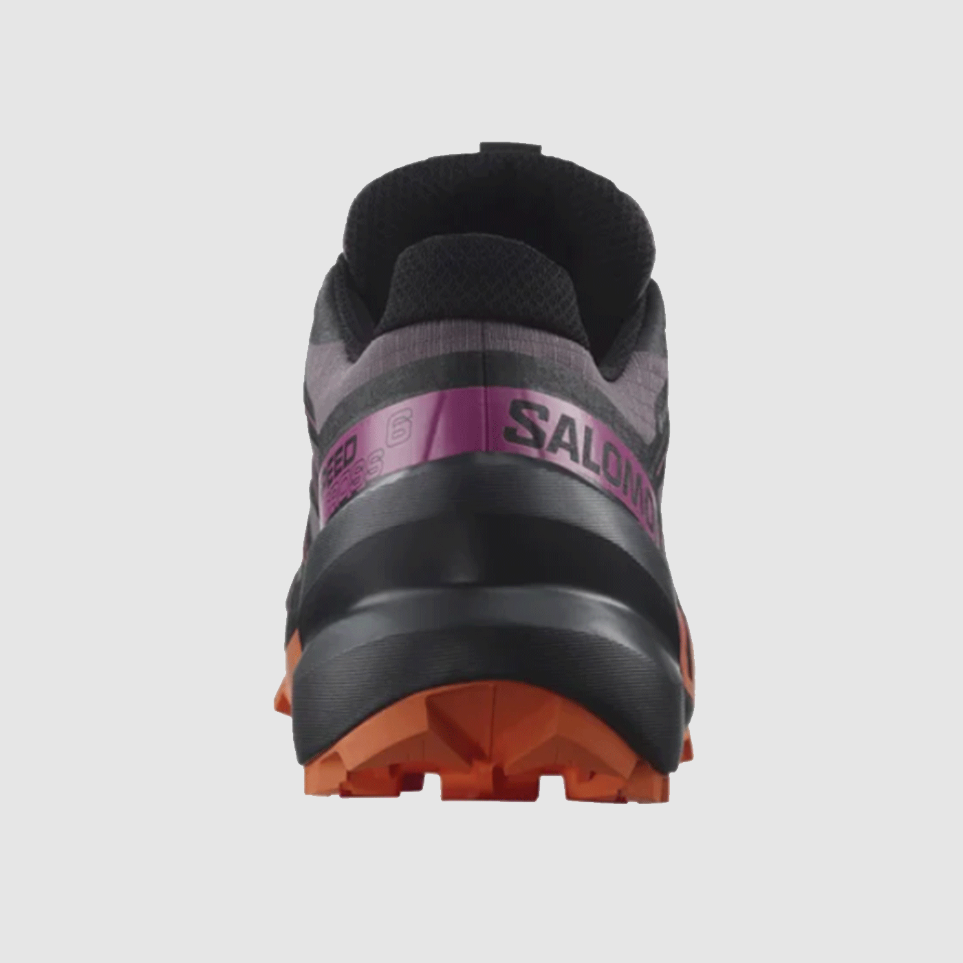 SALOMON – WOMEN – SPEEDCROSS 6 GTX W Moonscape/Black/Bird Of Paradise, image 4 of 5