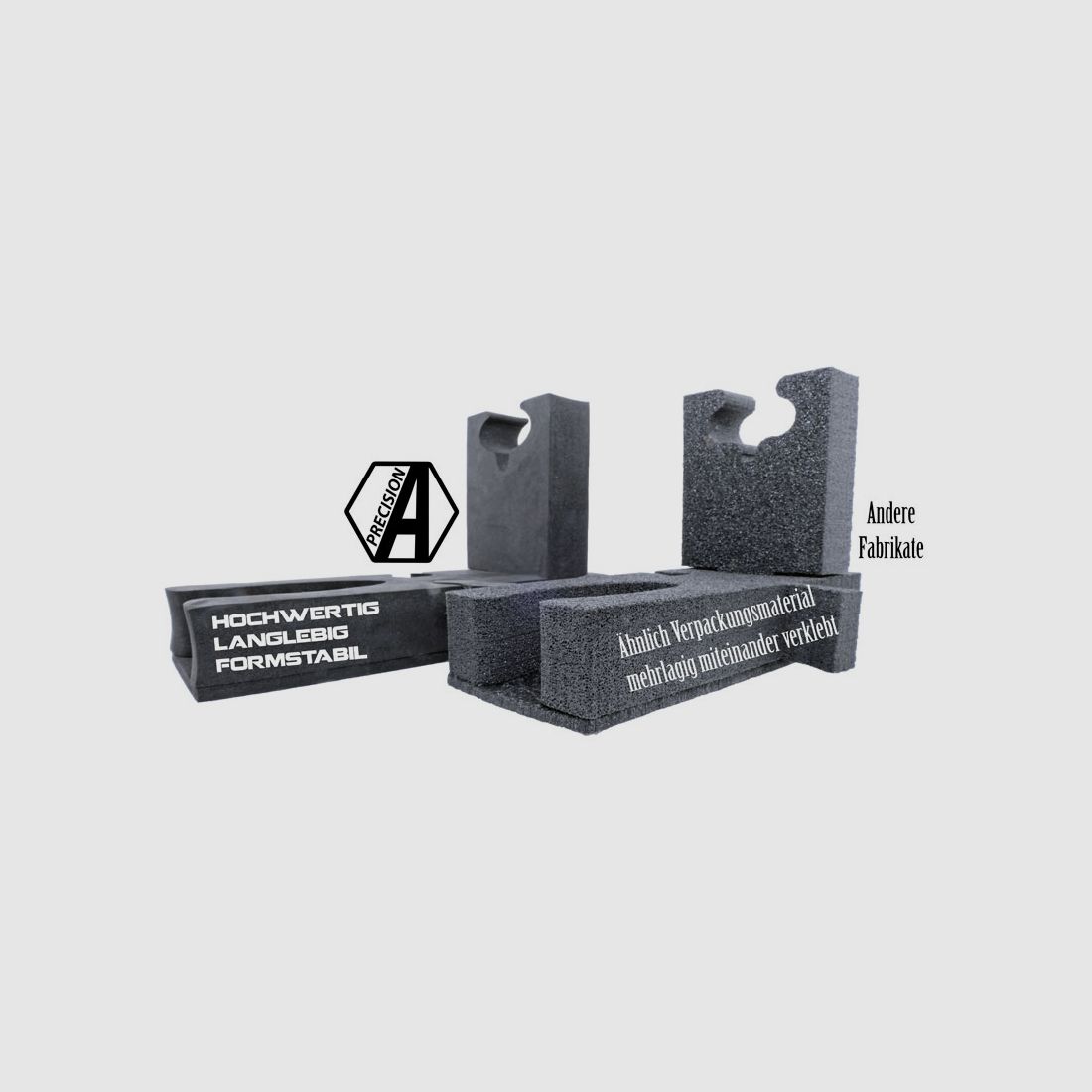 GunRack Armadietto per armi Supporto per pistola 1 modulo (per pistola)