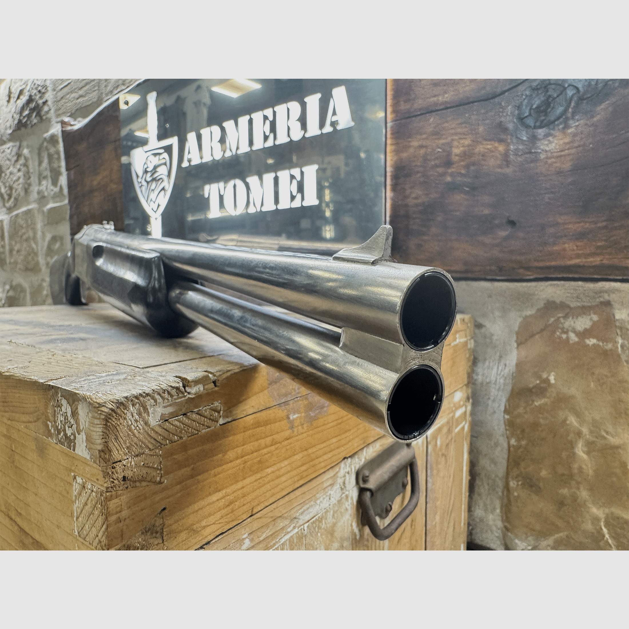 GEBRUIKT – Bockdoppelflinte – Amantino Mod. Condor Outback kal. 12 (SLUG), afbeelding 3 van 5