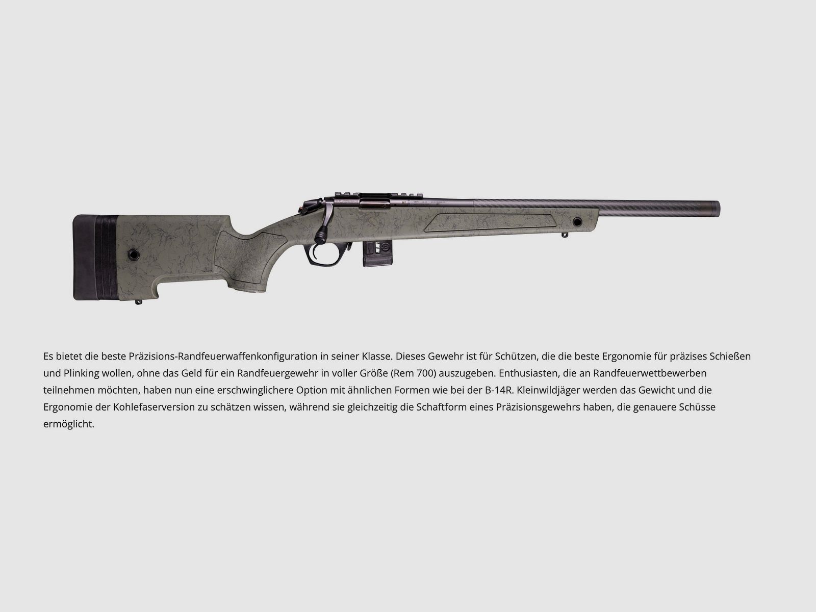 Bergara BMR X Carbon 20“ .22 LR 1/2-28 UNEF Repetierbüchse