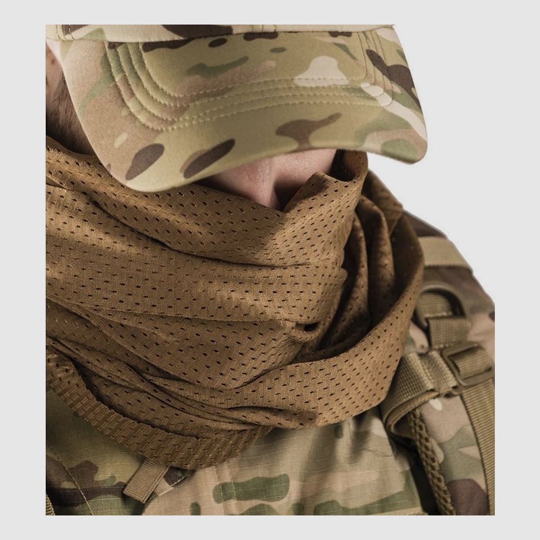 Mil-Tec Netzschal Mesh schwarz