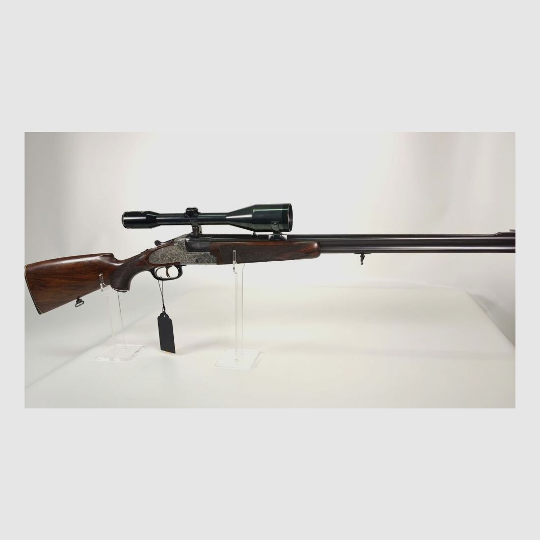 Friedrich Wilhelm Heym Mod. 22 SS Seitenschloss-Bockdoppelbüchse 7x65R mit Zeiss Diasta