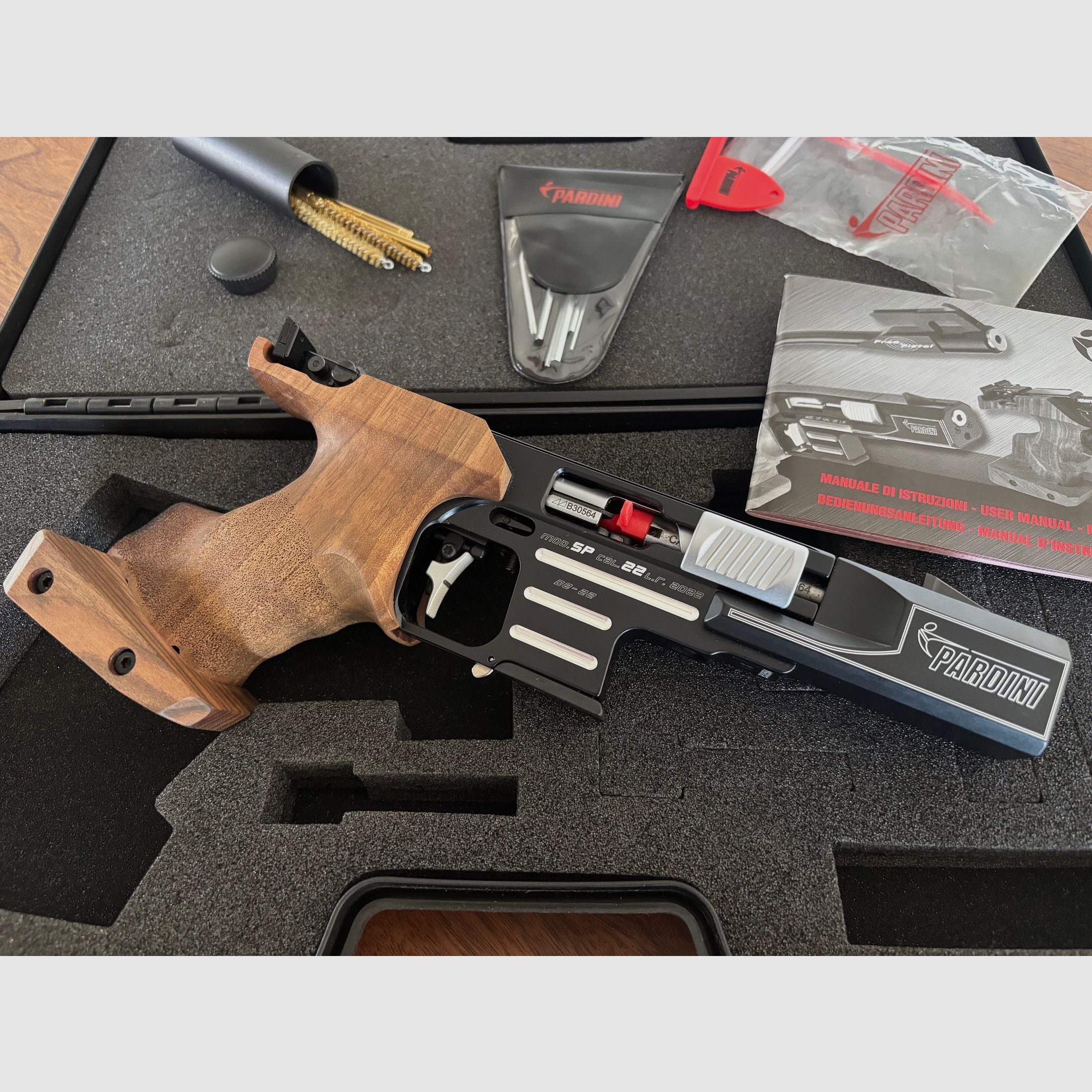 Pardini Sportpistole SP Edition Kal .22 lfb ; wie NEU
