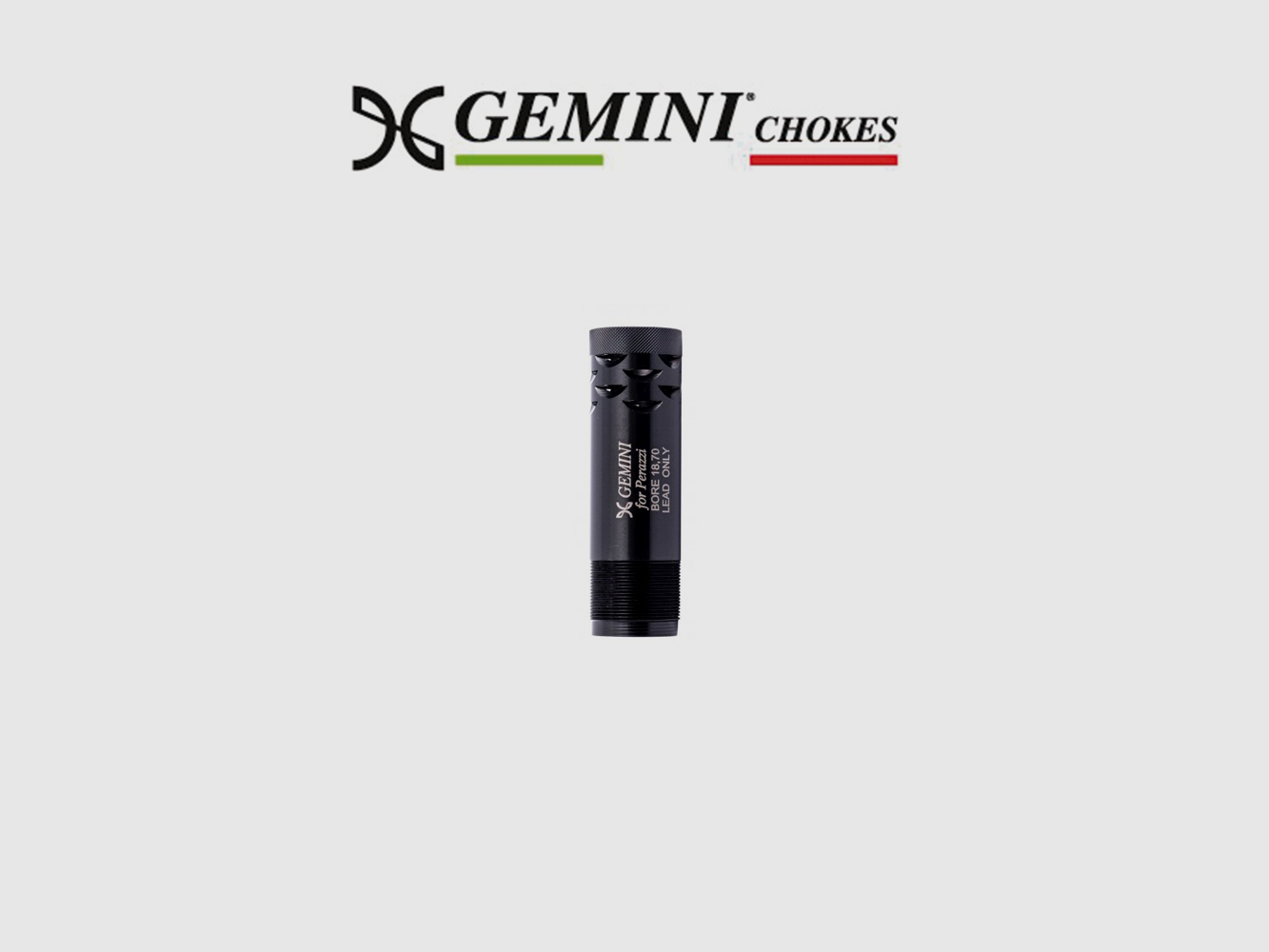 CHOKE GEMINI PORTED IN TITANIO PER PERAZZI 4ª GENERAZIONE Ø 18,7 17,8