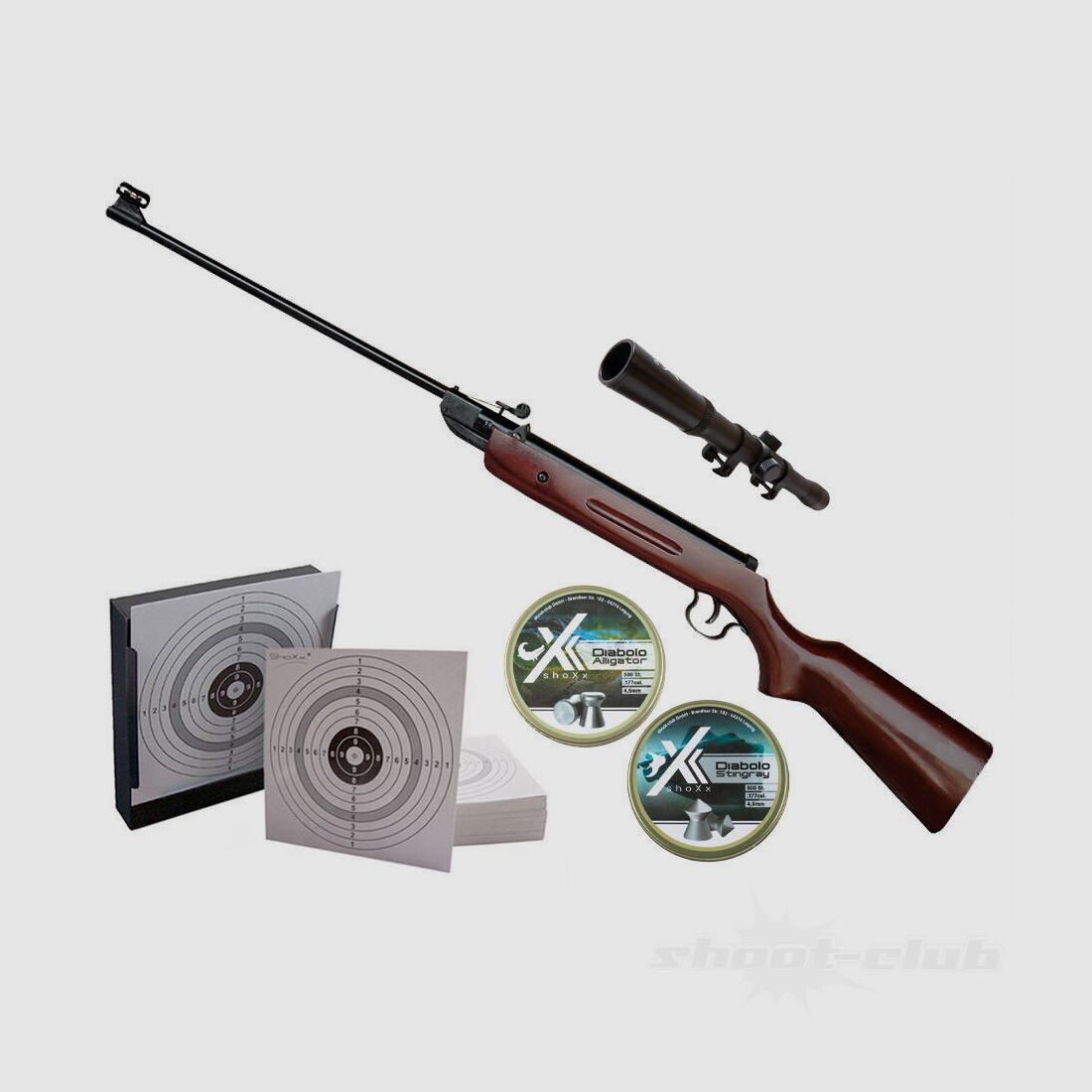 Norconia Norconia B2 Luftgewehr 4,5mm - Set
