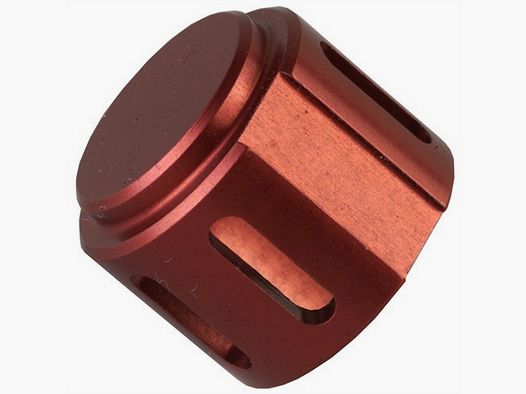 BROWNELLS Elevador de cargador para escopeta Benelli 3″ cal. 12, aluminio, rojo