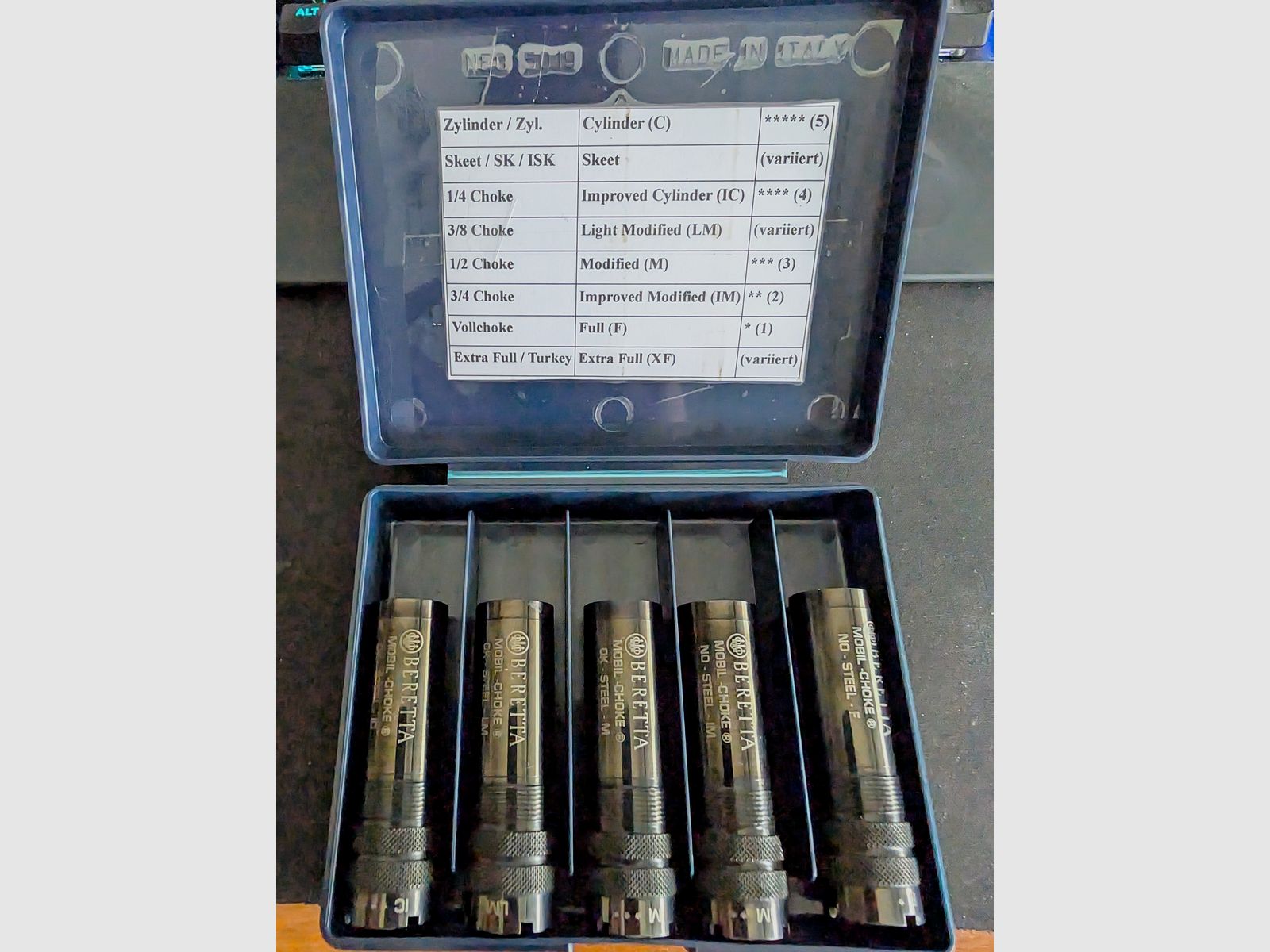 Choke Mobilchoke erweitert 2cm Kal. 12 F* / IM** / M***/ LM / IC ****