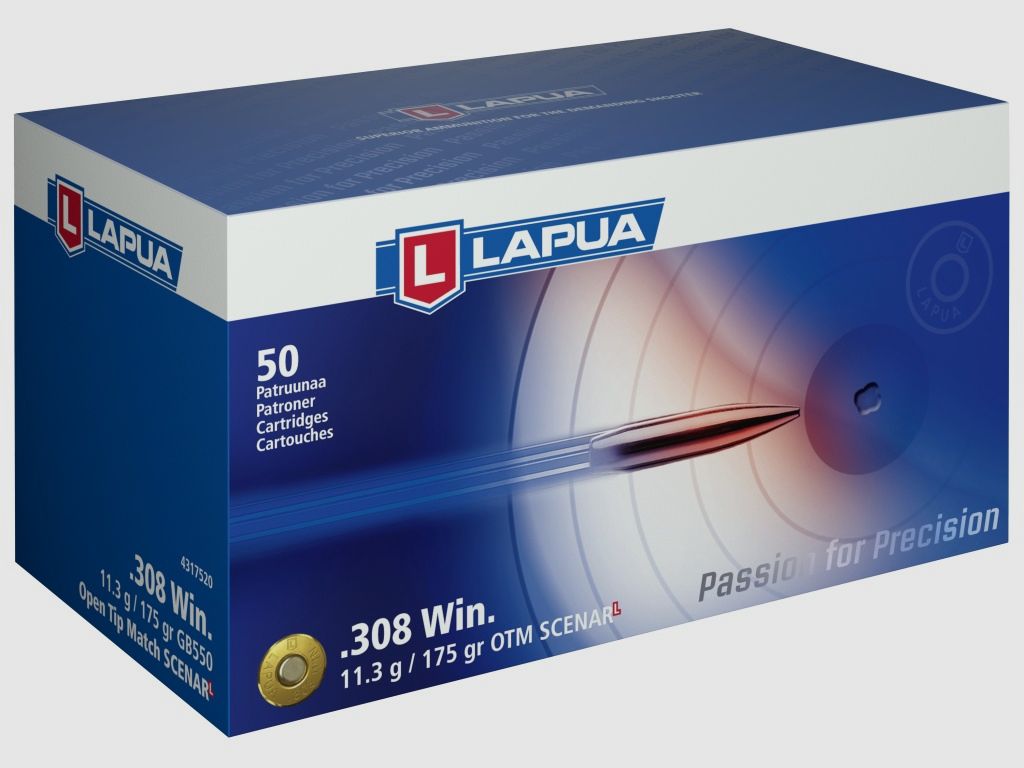Lapua .308 Win. Scenar-L OTM 11.3g