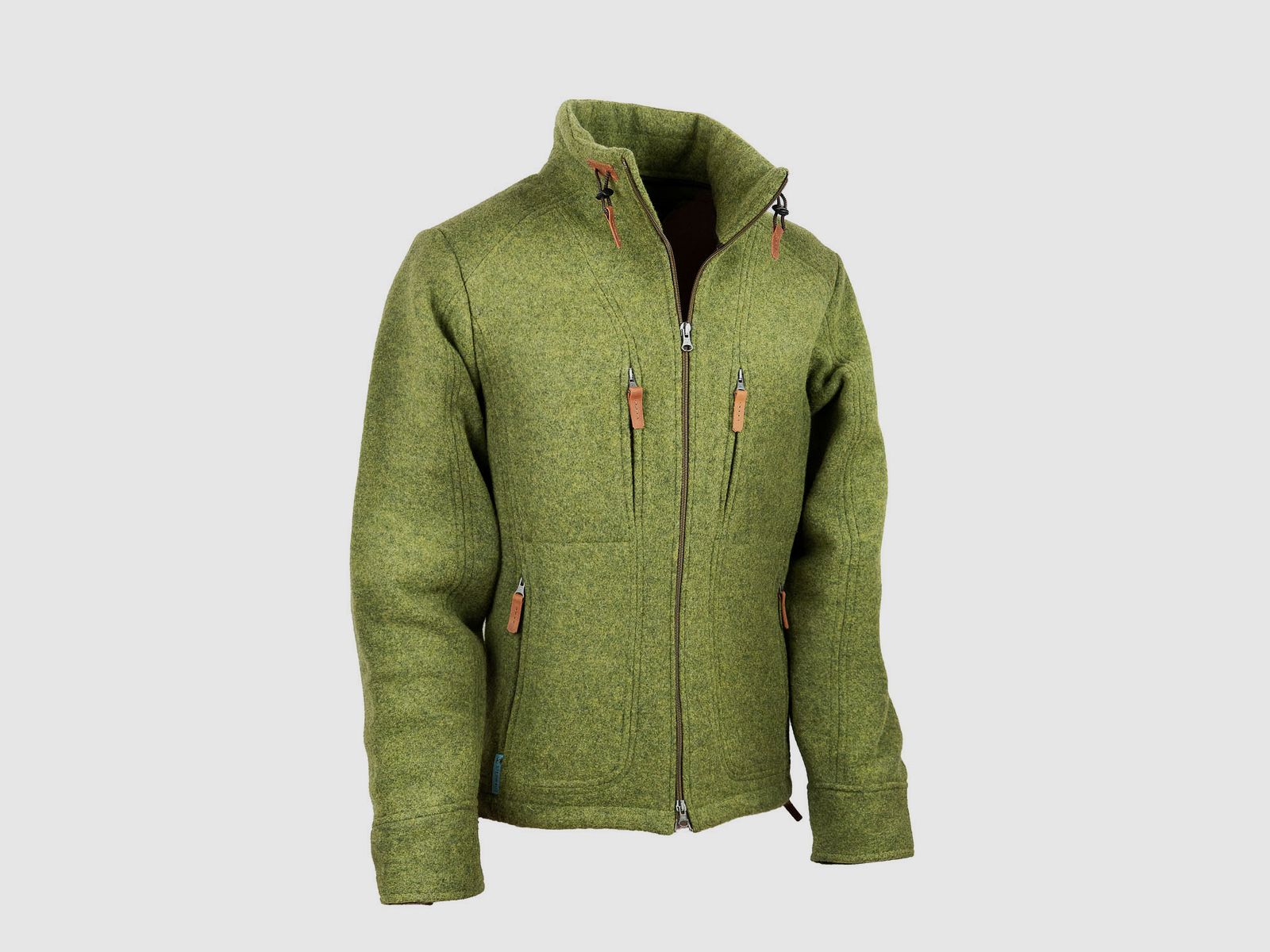 Lodenfleecejacke "Kragenhuber" Mod. 2023, Flechte
