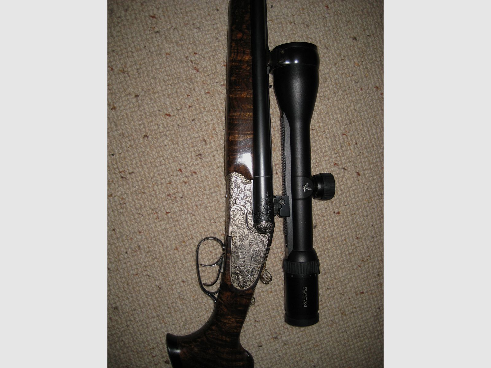 Krieghoff Neptun Primus Seitenschloss Spitzenklasse 7x65R, EL 22 Hornet, 16/70