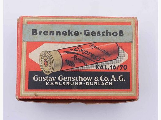 Genschow & Co. Flintenlaufgeschosse