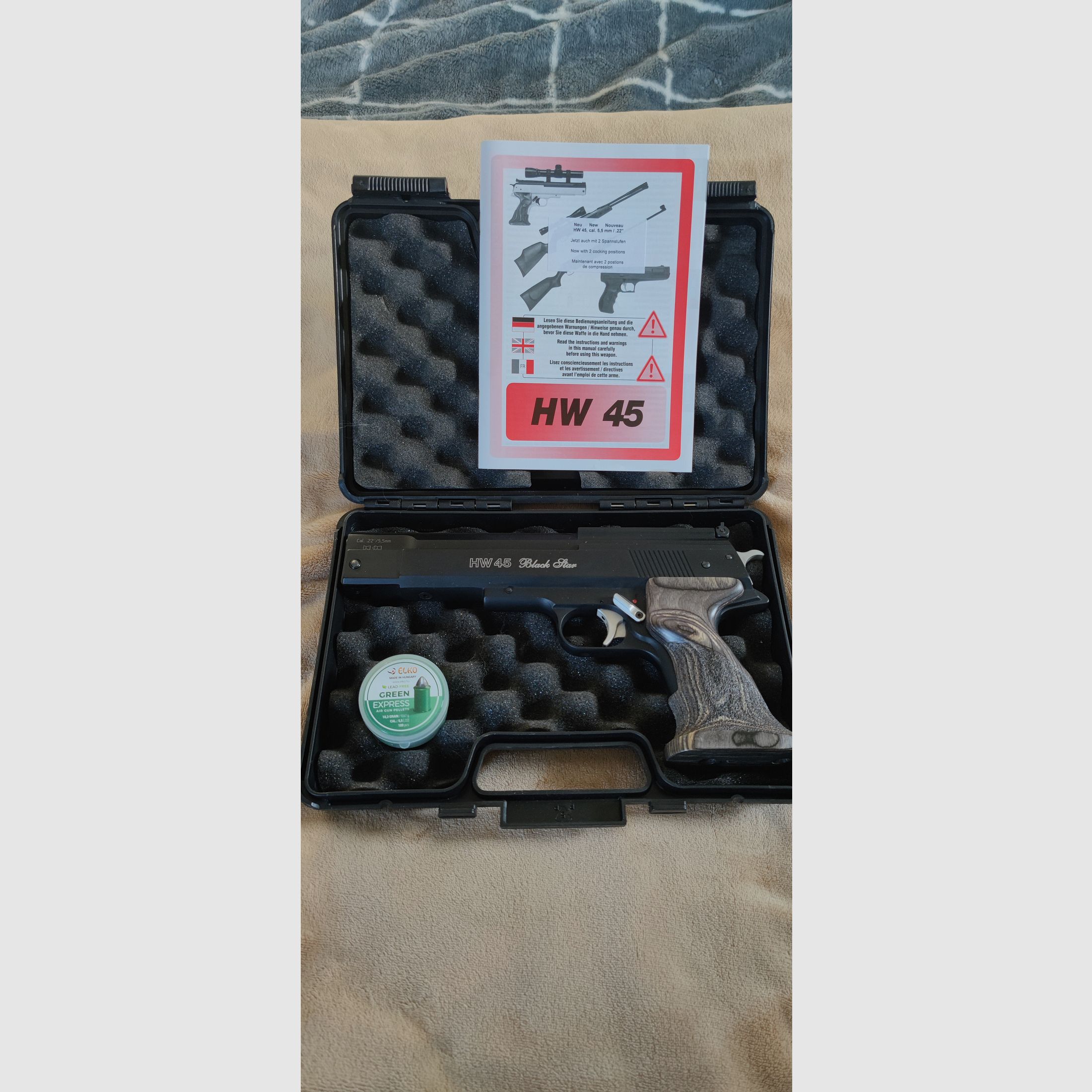 Weihrauch HW 45 calibro 22 (5,5 Diabolo)