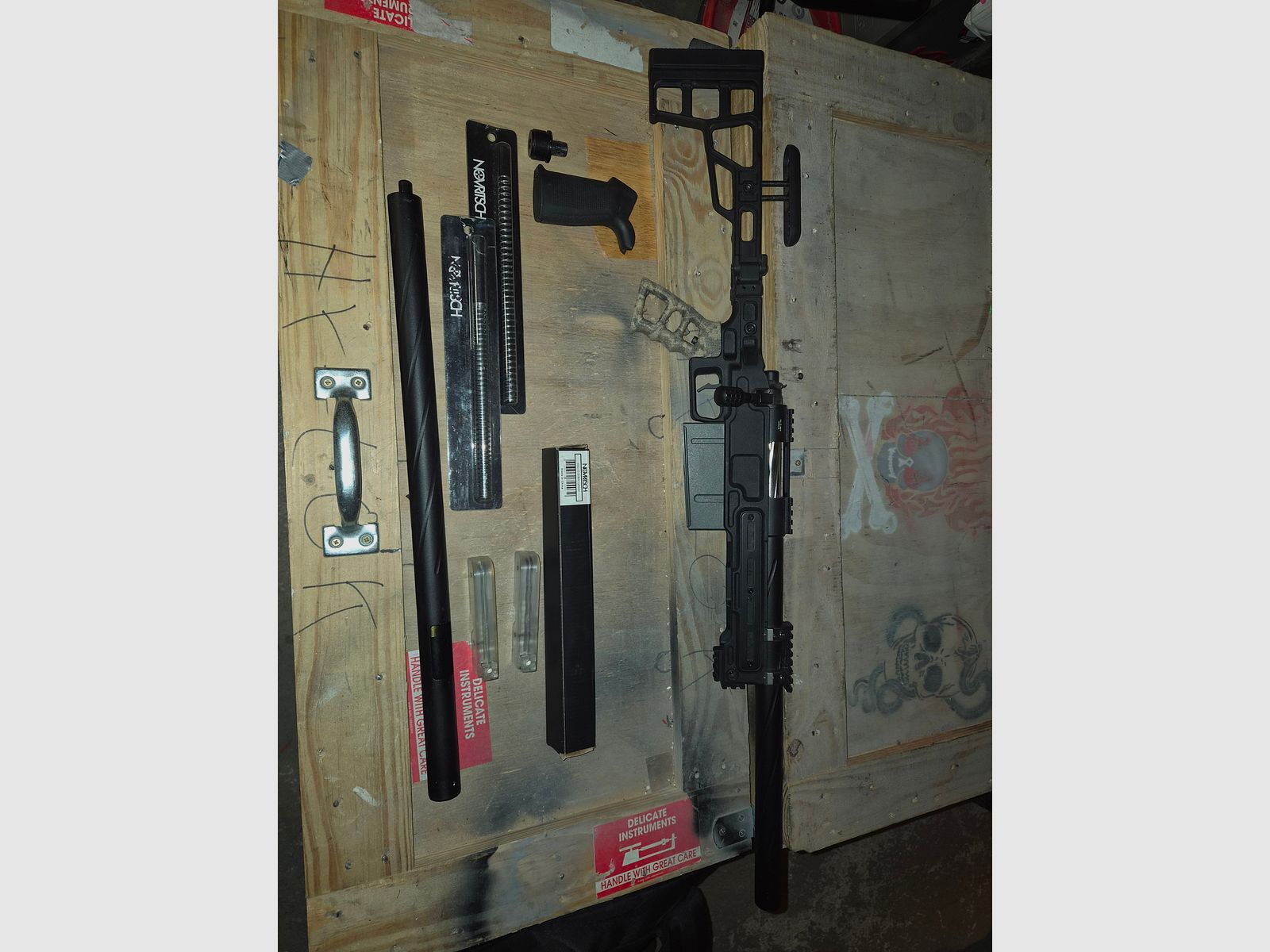 Novritsch SSG 10 A3 Airsoft Snipergeweer met accessoires